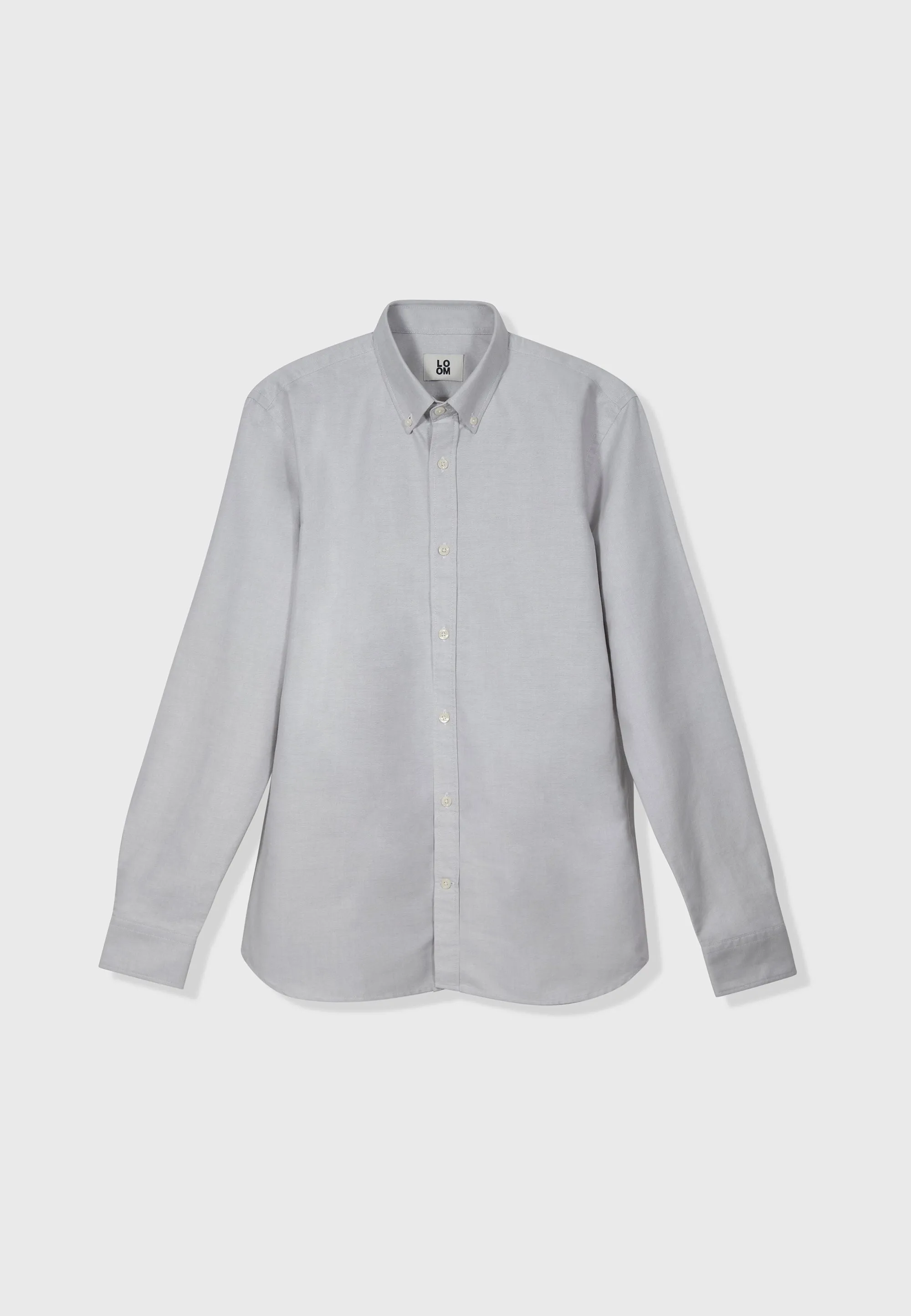 La chemise oxford - Gris