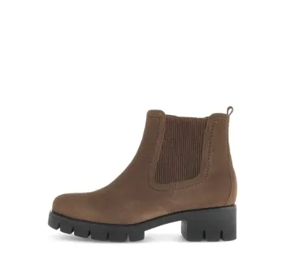 Bottines Gabor 71.710.38 Marron - Cuir Lacets Grande Pointure Femme — photo 2