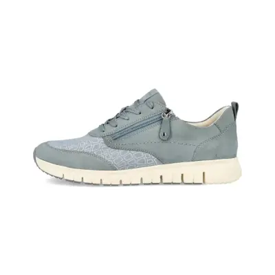Baskets Tamaris 8-53705-20 Bleues - Cuir Léger Grande Pointure Femme — photo 2