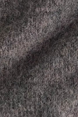 Pull ajusté - Taupe foncé — photo 4
