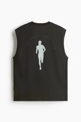 Débardeur de sport Loose Fit DryMove™ - Gris foncé/Inner Running — photo 4
