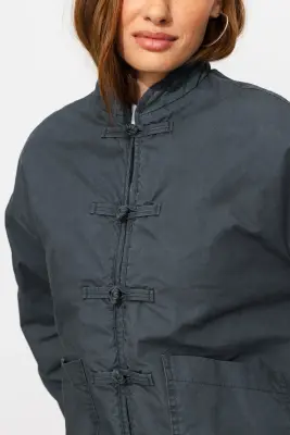 Veste en toile et moumoute — photo 5