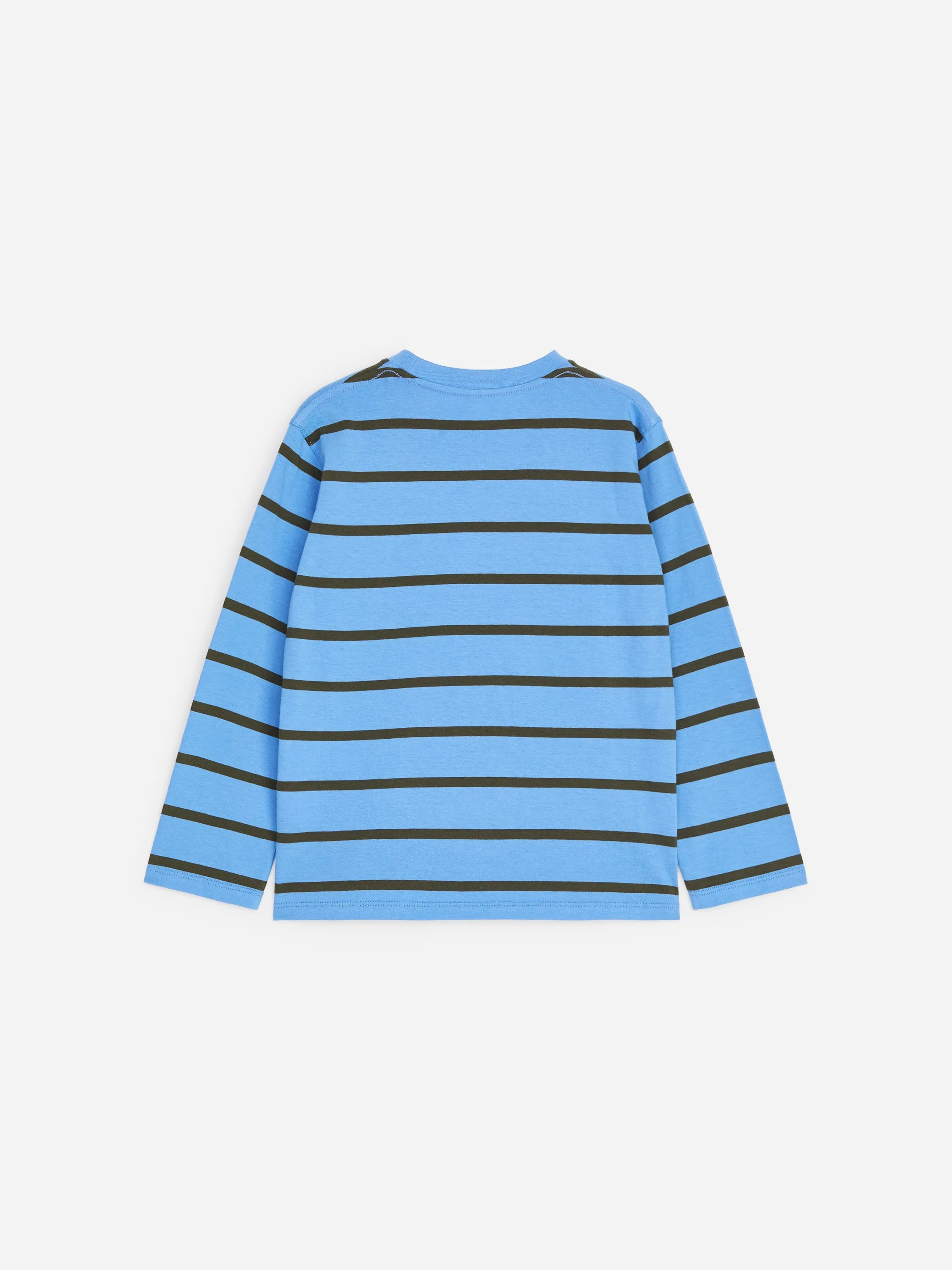 T-shirt à manches longues en coton - Bleu/Chien