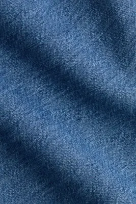 MAMA Slip skirt en satin - Bleu denim — photo 4