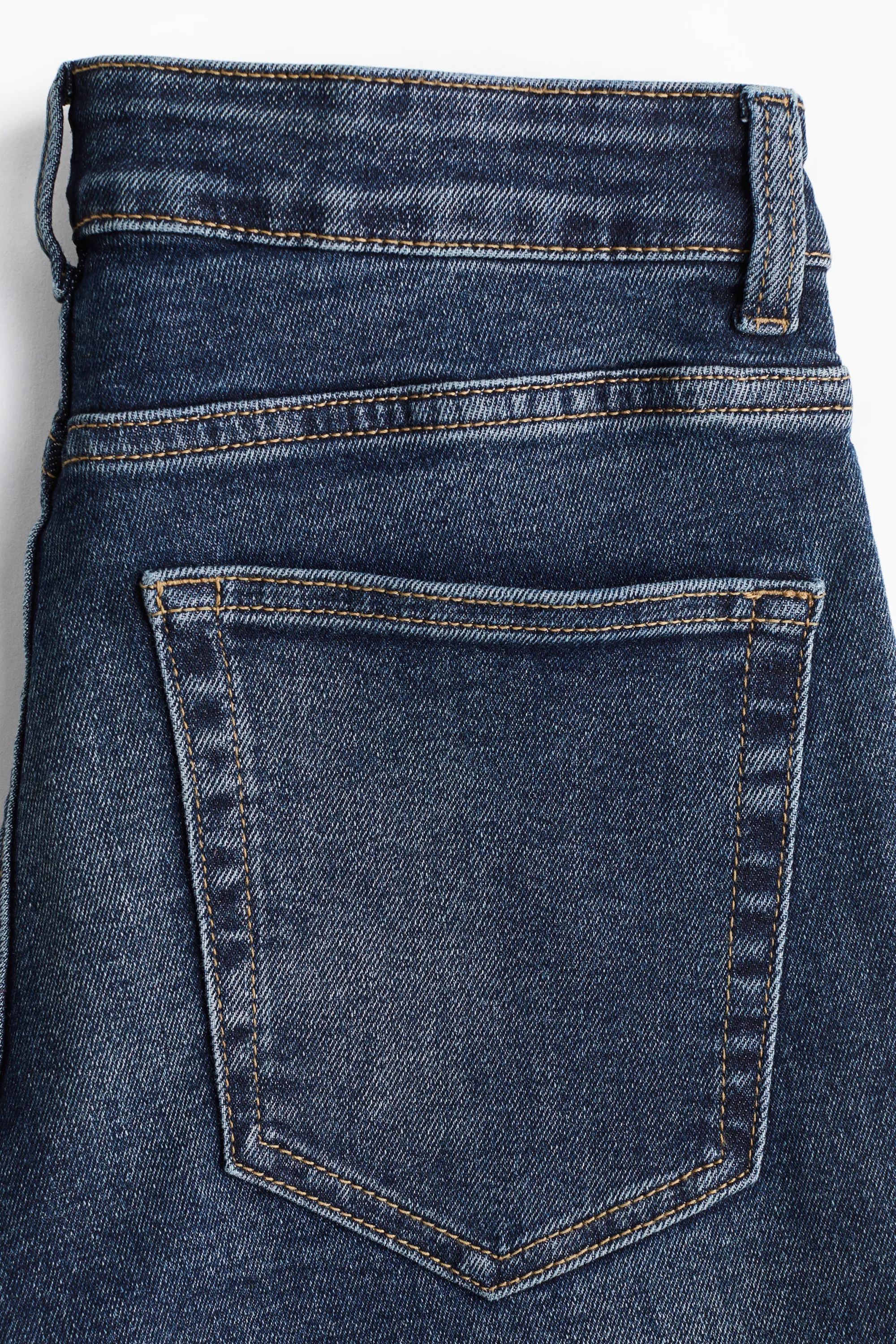 Skinny High Jeans - Bleu denim