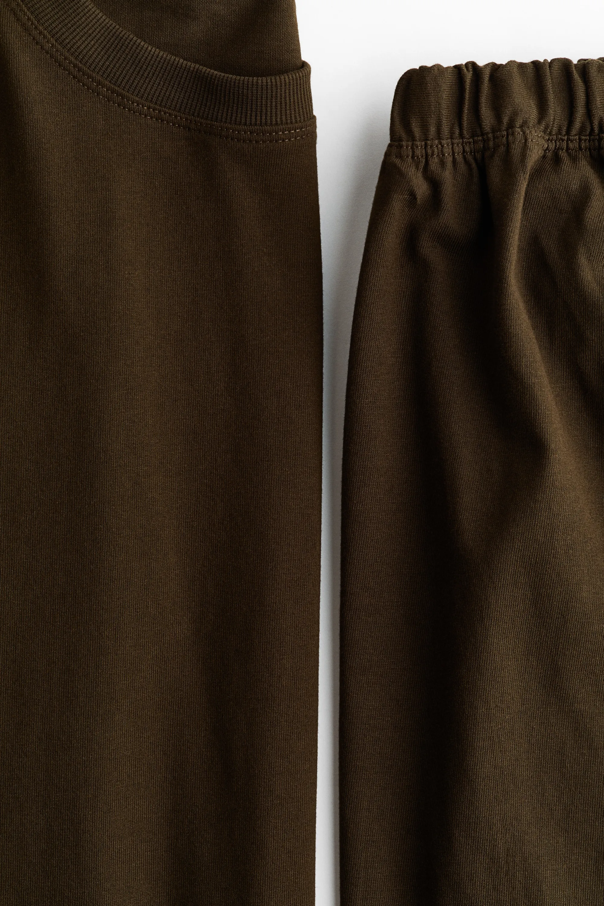 MAMA Ensemble 2 pièces Before & After - Vert kaki