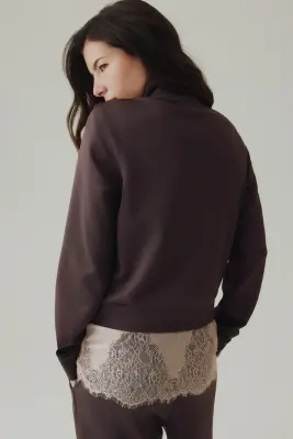 Veste de survêtement - Gris truffe — photo 2