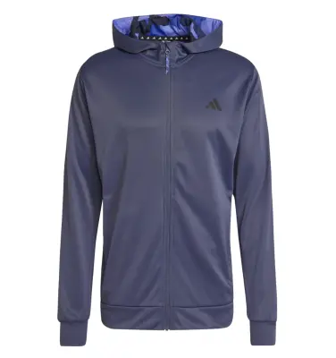 ADIDAS VESTE ZIPPE CAMO Anthracite — photo 2