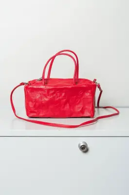 Zilla – NAPPA LEATHER MINI DUFFLE BAG 384 NAP – ROSSO — photo 3