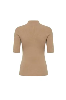 Sia Merino Wool Top - Camel — photo 3