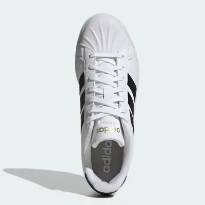 ADIDAS STREETTALK Blanc 3 bandes noir — photo 3