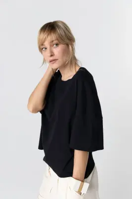 T-shirt en coton organique — photo 5