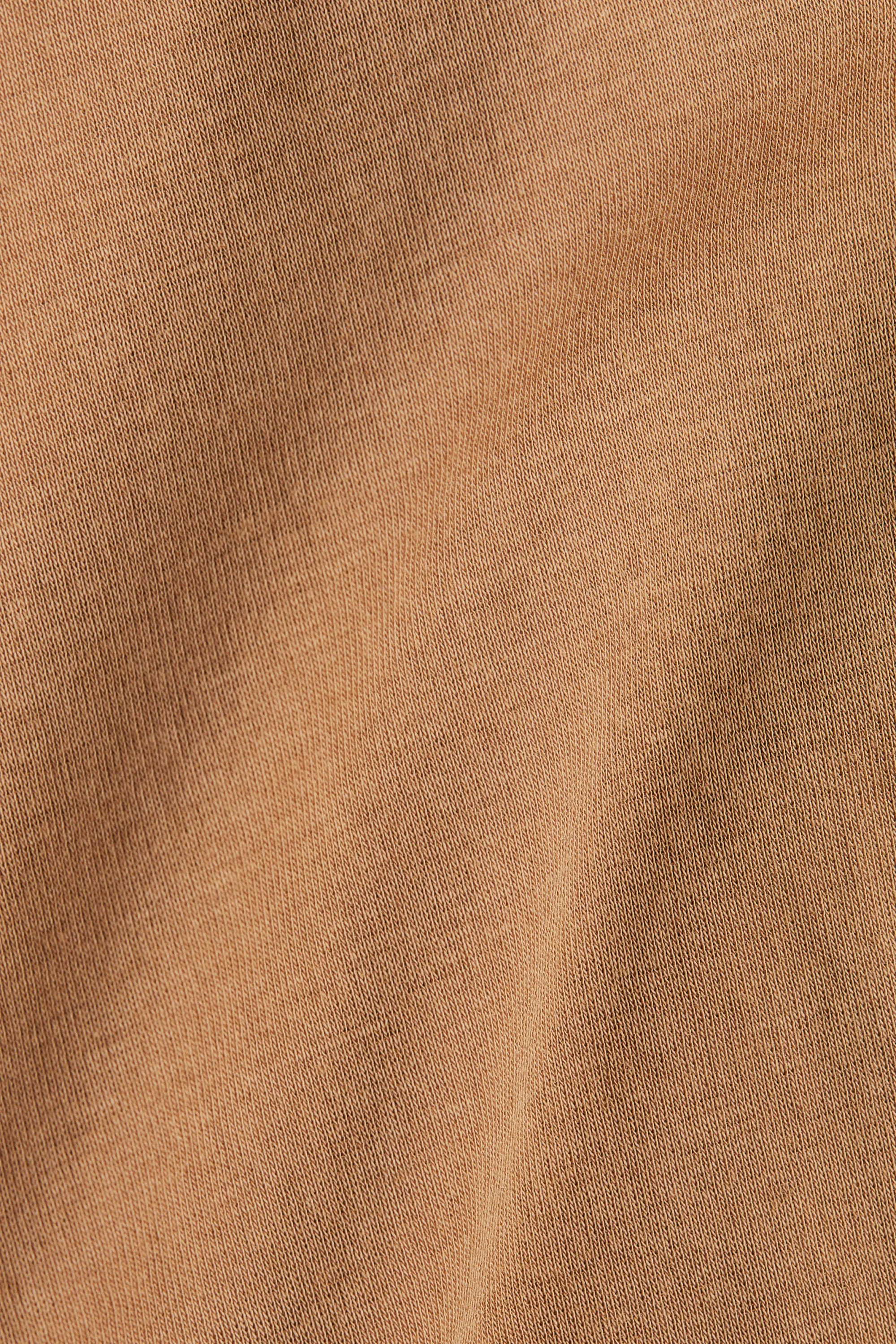 T-shirt en coton pima - Beige foncé