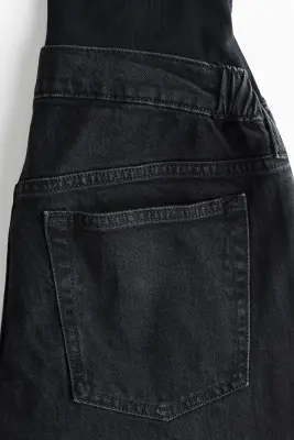 MAMA Straight Ankle Jeans - Noir denim — photo 3