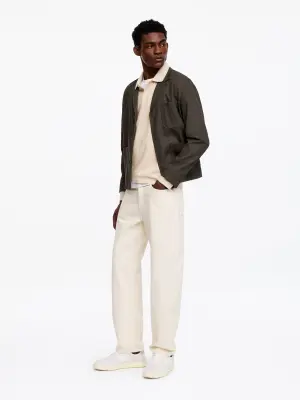 Polo en piqué de coton - Blanc cassé — photo 2