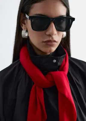 Veste en nylon à col cheminée - Noir — photo 2