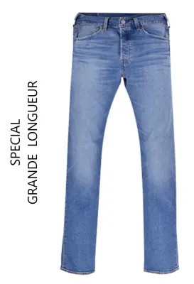 LEVIS 501 ORIGINAL GRANDE LONGUEUR Bleu clair — photo 2