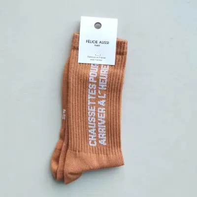 Chaussettes Pour arriver à l'heure - Félicie Aussi — photo 3