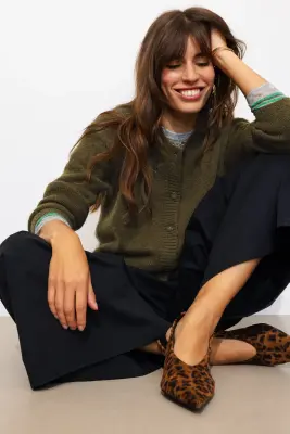 Cardigan col rond Femme — photo 2
