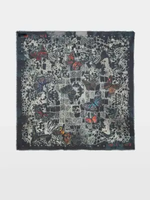 Foulard Kerry Butterfly Lace 135