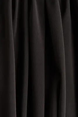 Top à effet drapé avec cordons de serrage - Marron foncé — photo 2