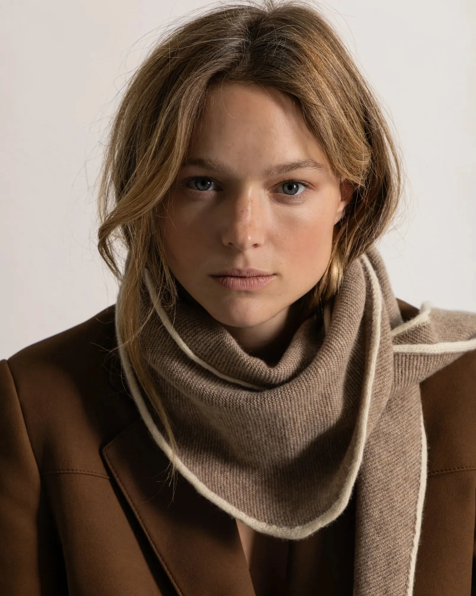 Mini scarf taupe - Koon