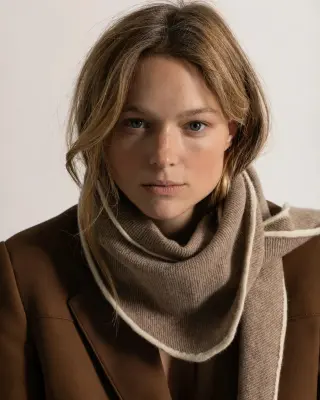 Mini scarf taupe - Koon