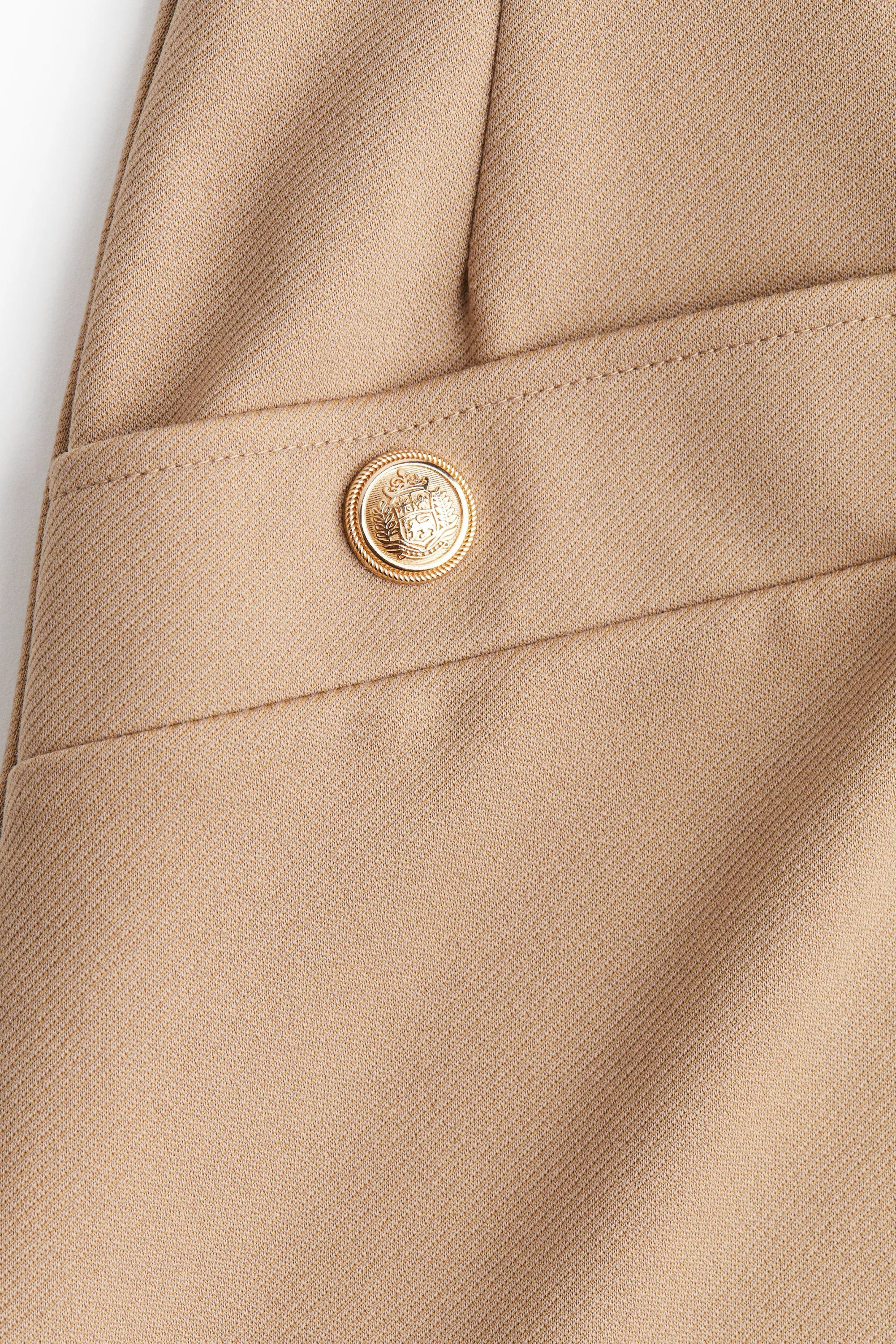 Short en interlock - Beige