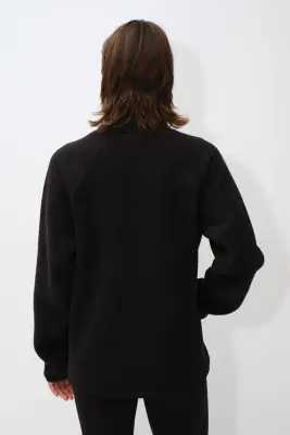 Veste de sport en tissu Teddy bear - Noir — photo 2