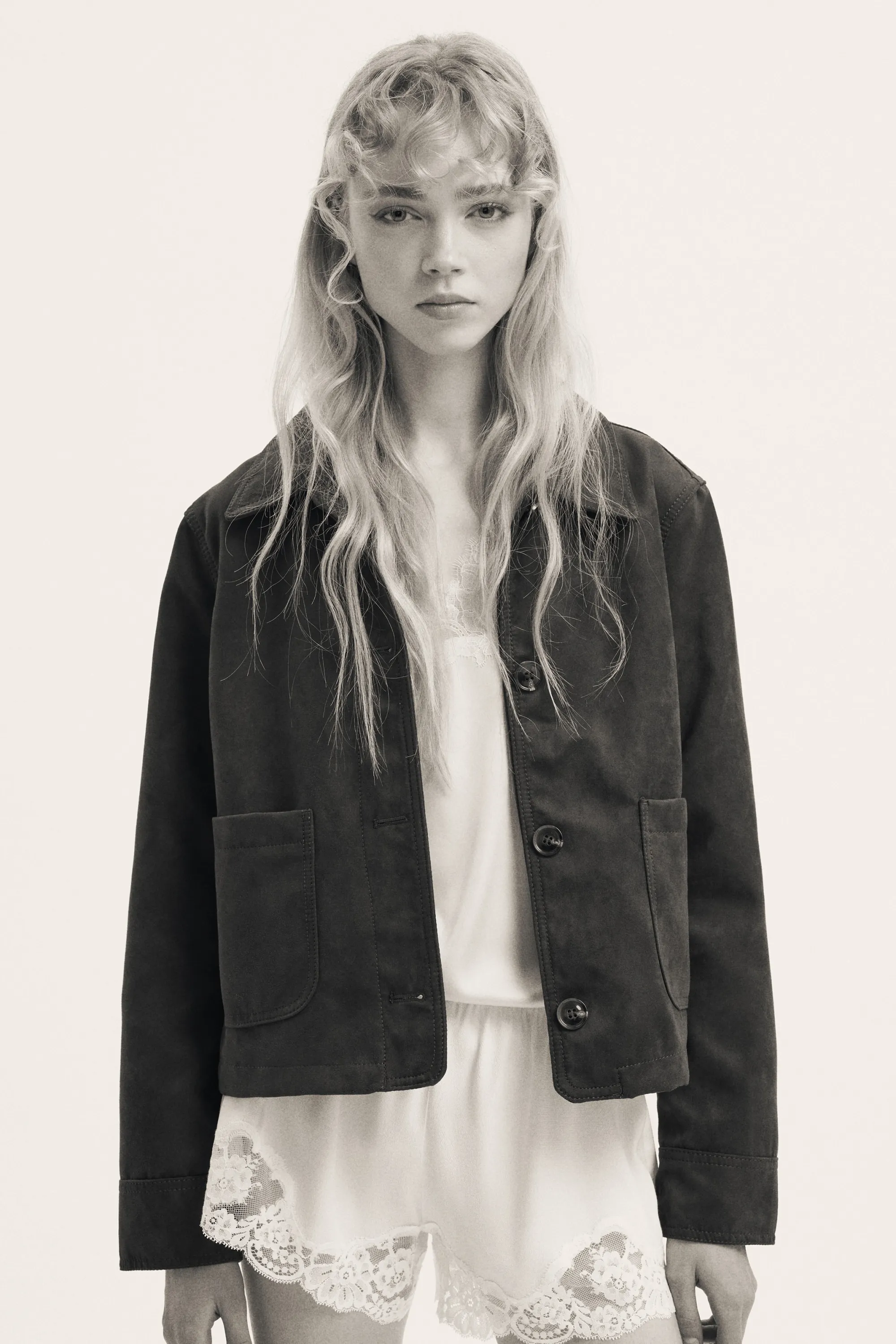 Veste courte - Marron foncé