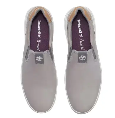 TIMBERLAND SENECA BAY LOW SLIP ON Gris — photo 3