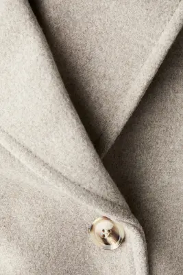 Manteau à fermeture croisée - Taupe — photo 5