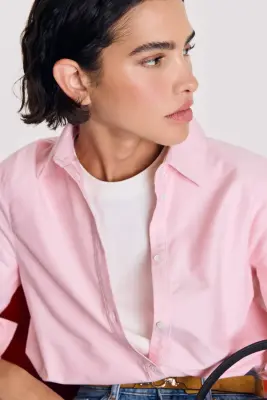 Chemise Liseron rose dragé — photo 6