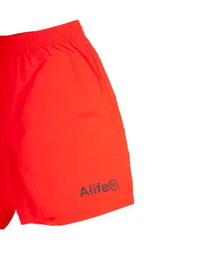 Basic Nylon Shorts Red — photo 3