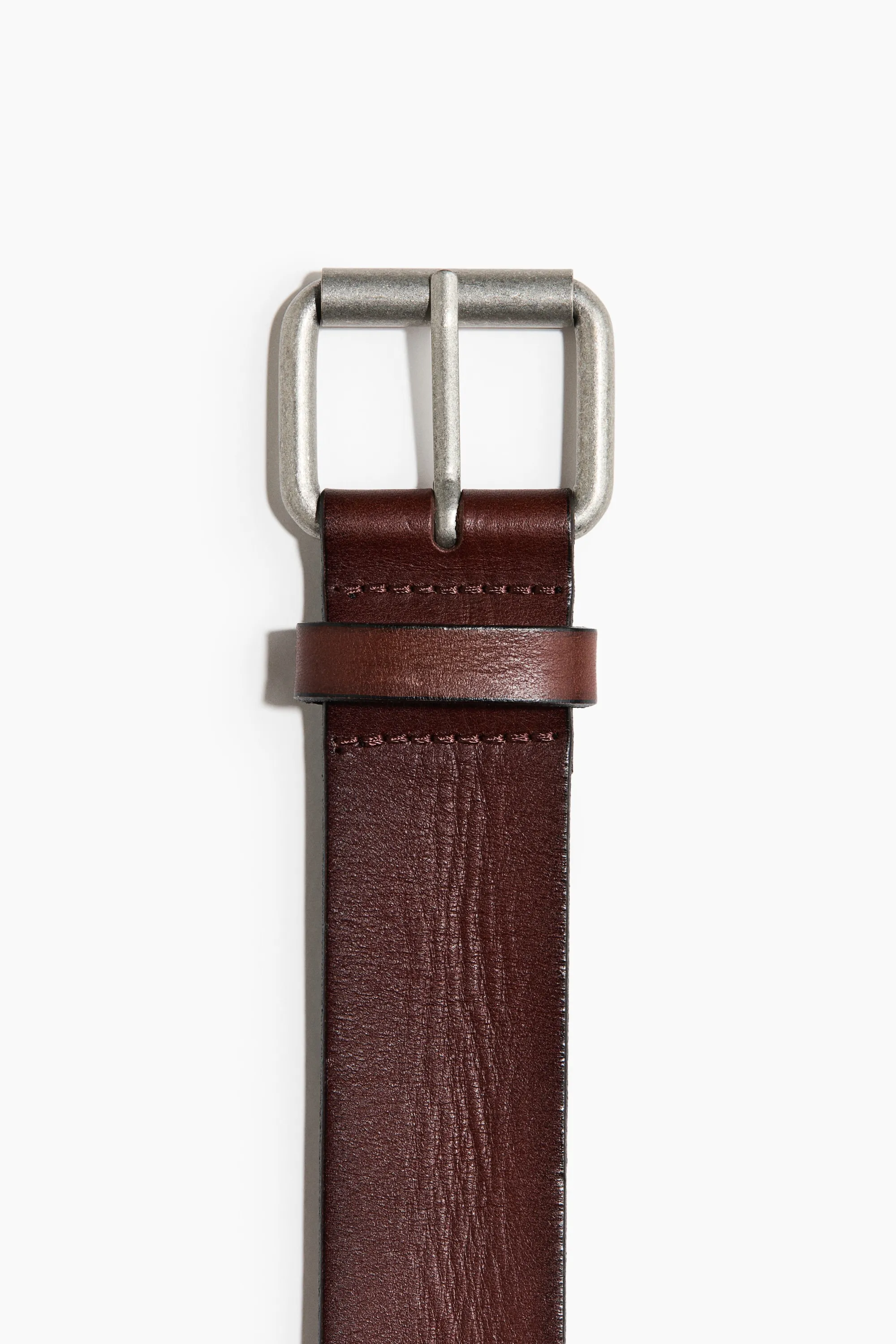 Ceinture en cuir - Marron