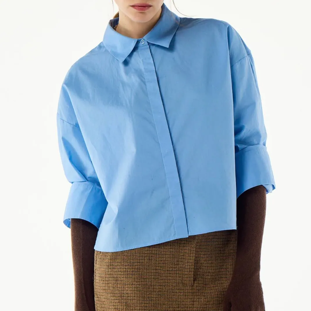 Chemise Eliot sky  - BELLEPIECE
