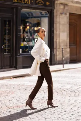 Leanne Short Trench Coat — photo 4