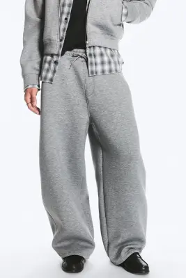 Pantalon de jogging en scuba Cody - Gris chiné — photo 2