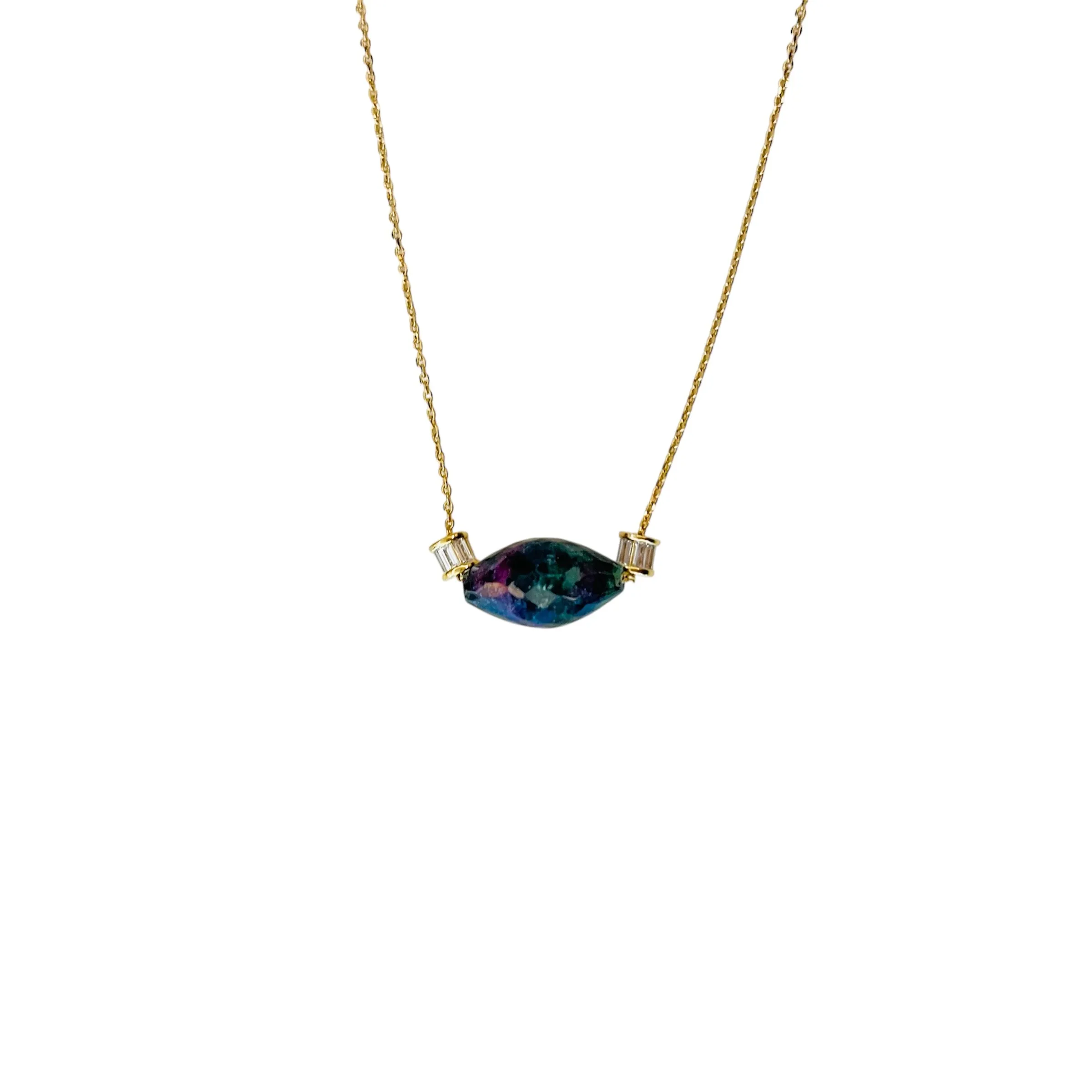 Collier Livia zoisite - Hanka In