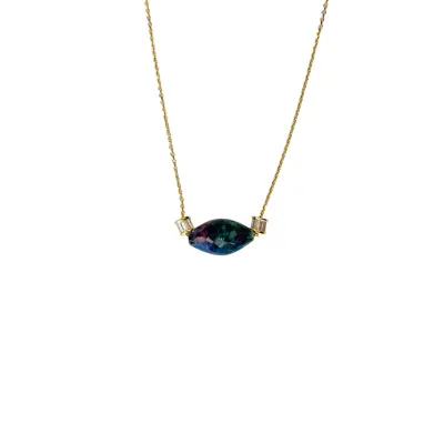 Collier Livia zoisite - Hanka In — photo 1