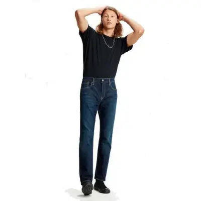 LEVIS 502 TAPER BIOLOGIA ADV Bleu Foncé — photo 1