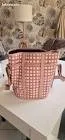 Sac seau elsa sellier rose