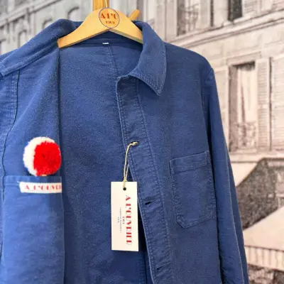 Veste de travail en suédine historique — photo 2