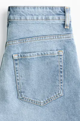 Short en denim - Bleu denim clair — photo 4