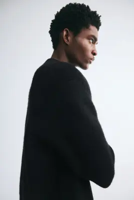Pull Relaxed Fit - Noir — photo 4