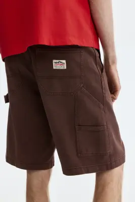 Short Carpenter Relaxed Fit - Marron — photo 2