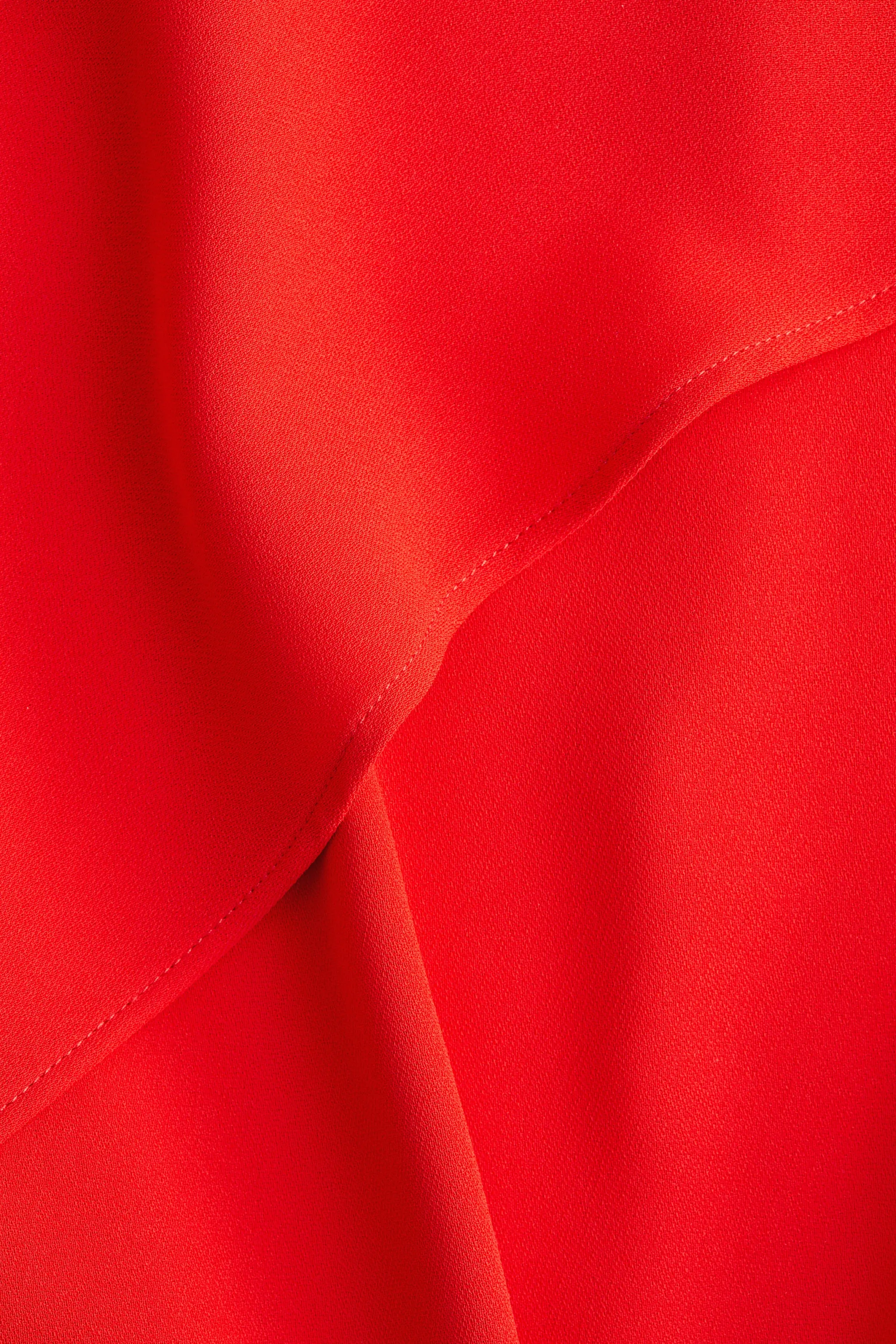 Robe avec cape - Rouge vif