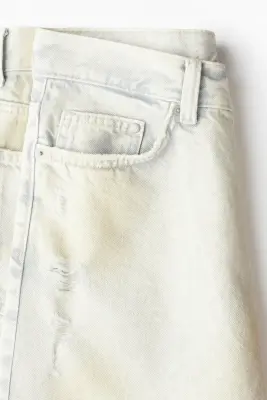 Short Baggy en denim - Bleu denim pâle — photo 2