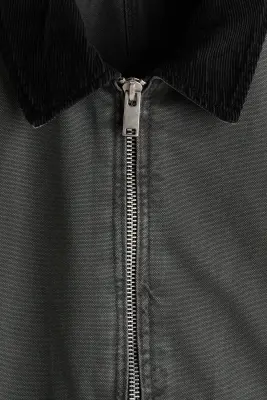 Workwear jacket - Gris foncé — photo 5