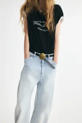T-shirt imprimé - Noir/Maison de Paris — photo 2